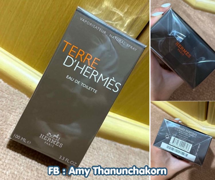 Terre d'Hermès Eau de Toilette ขนาด 100 ml.(กล่องซีล) แท้ 100%
