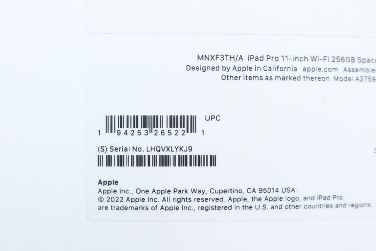 iPad Pro M2 11" 256GB WiFi  รูปที่ 15