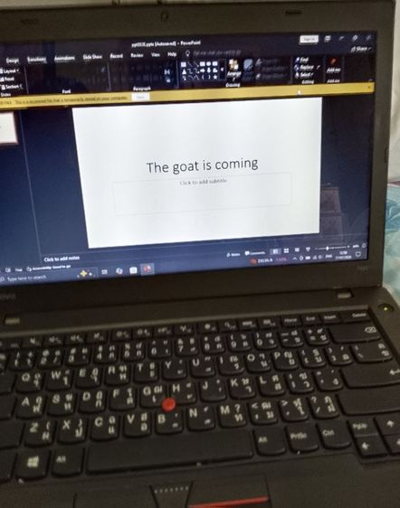 โน้ตบุ๊ค Lenovo thinkpad corei5 รูปที่ 6