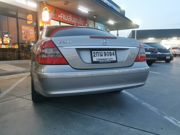 Mercedes-Benz E-Class 2009 W211 Sedan ไฮบริด LPG เกียร์อัตโนมัติ เทา รูปที่ 2