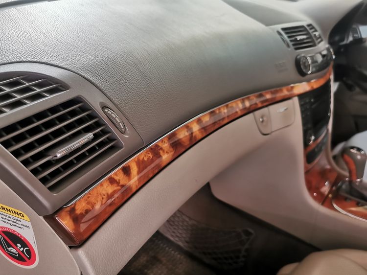Mercedes-Benz E-Class 2009 W211 Sedan ไฮบริด LPG เกียร์อัตโนมัติ เทา รูปที่ 4