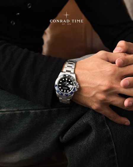 Rolex GMT-Master II 126710BLNR Batman Black Dial Oyster Steel 2024 40mm. รูปที่ 7