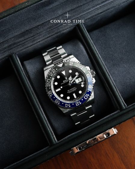 Rolex GMT-Master II 126710BLNR Batman Black Dial Oyster Steel 2024 40mm. รูปที่ 3