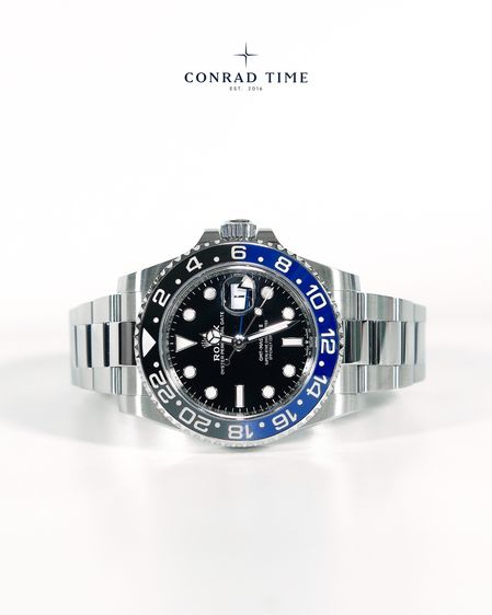Rolex GMT-Master II 126710BLNR Batman Black Dial Oyster Steel 2024 40mm. รูปที่ 9