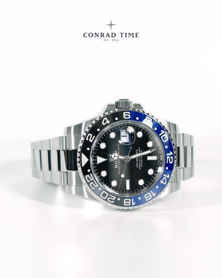 Rolex GMT-Master II 126710BLNR Batman Black Dial Oyster Steel 2024 40mm. รูปที่ 10