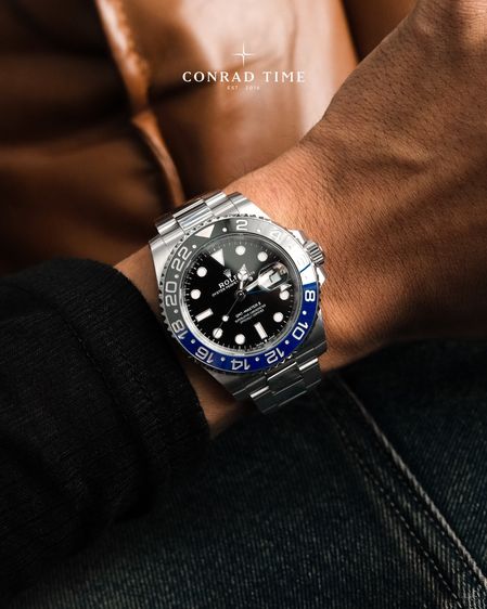Rolex GMT-Master II 126710BLNR Batman Black Dial Oyster Steel 2024 40mm. รูปที่ 5