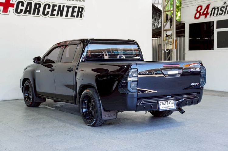 Toyota Hilux Revo 2021 Double Cab 2.4 Entry Z Edition Pickup ดีเซล ไม่ติดแก๊ส เกียร์อัตโนมัติ ดำ รูปที่ 4