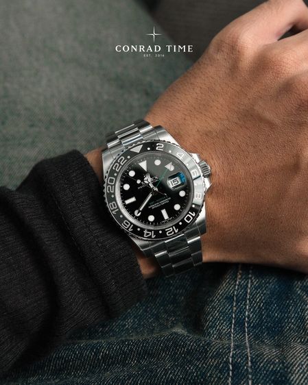 Rolex GMT-Master II 116710LN 'Green Hand Black DIal Oyster Steel 2012 40mm. Fullset รูปที่ 4