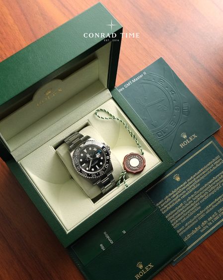 Rolex GMT-Master II 116710LN 'Green Hand Black DIal Oyster Steel 2012 40mm. Fullset รูปที่ 2