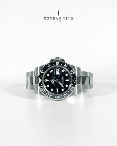 Rolex GMT-Master II 116710LN 'Green Hand Black DIal Oyster Steel 2012 40mm. Fullset รูปที่ 8