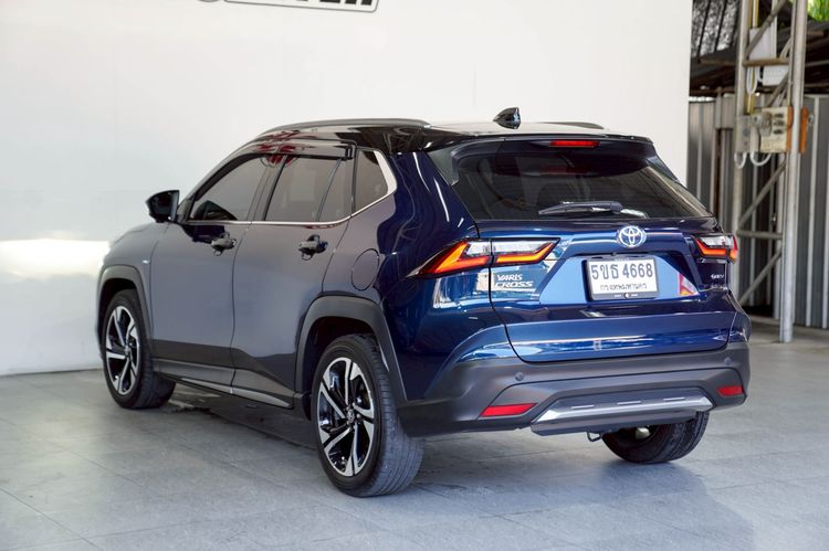 Toyota Yaris Cross 2024 1.5 HEV Premium Luxury Utility-car ไฮบริด ไม่ติดแก๊ส เกียร์อัตโนมัติ น้ำเงิน รูปที่ 4
