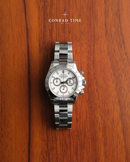 Rolex Daytona 116520 White Dial Oyster Steel 2009 40mm. Fullset  รูปที่ 5