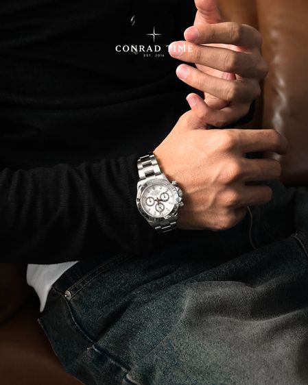 Rolex Daytona 116520 White Dial Oyster Steel 2009 40mm. Fullset  รูปที่ 3