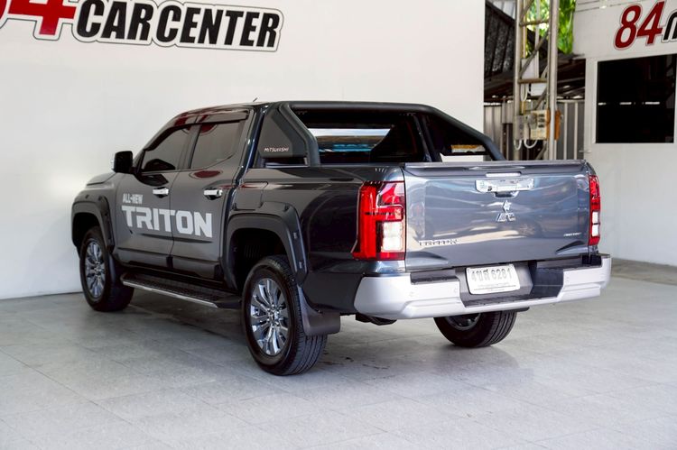 Mitsubishi Triton 2023 2.4 Plus Ultra Pickup ดีเซล ไม่ติดแก๊ส เกียร์อัตโนมัติ เทา รูปที่ 4