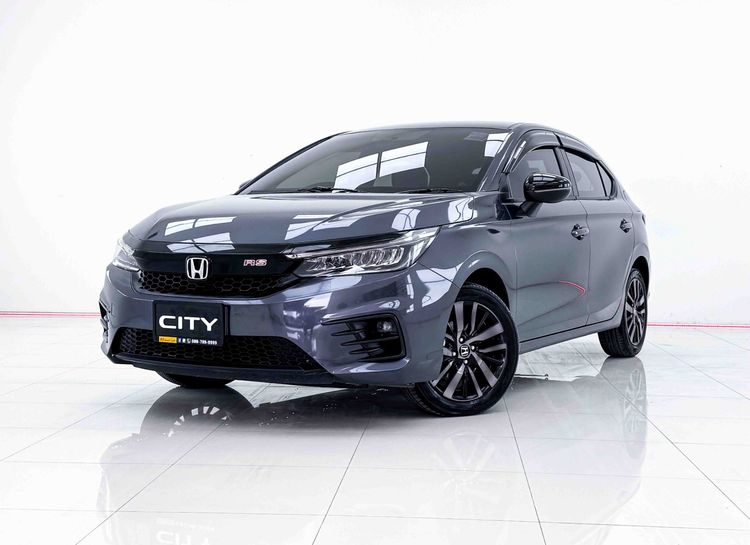Honda City 2023 1.0 RS Sedan เบนซิน ไม่ติดแก๊ส เกียร์อัตโนมัติ เทา