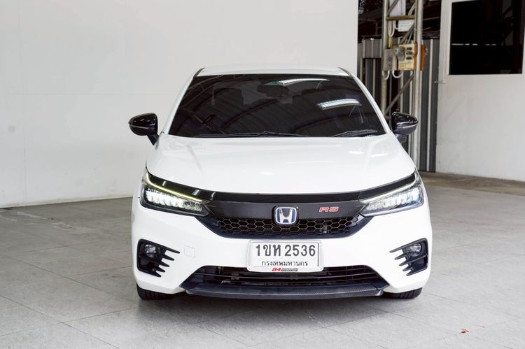 Honda City 2020 1.5 e:HEV RS Sedan ไฮบริด ไม่ติดแก๊ส เกียร์อัตโนมัติ ขาว รูปที่ 2