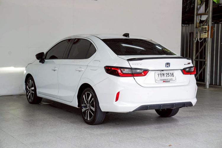 Honda City 2020 1.5 e:HEV RS Sedan ไฮบริด ไม่ติดแก๊ส เกียร์อัตโนมัติ ขาว รูปที่ 4
