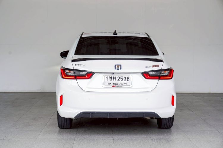 Honda City 2020 1.5 e:HEV RS Sedan ไฮบริด ไม่ติดแก๊ส เกียร์อัตโนมัติ ขาว รูปที่ 3