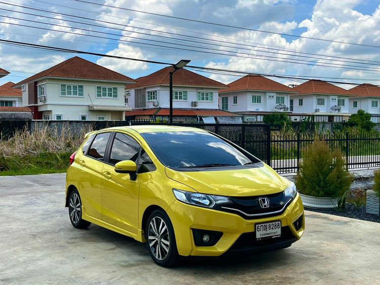 รถ Honda Jazz 1.5 SV สี เหลือง