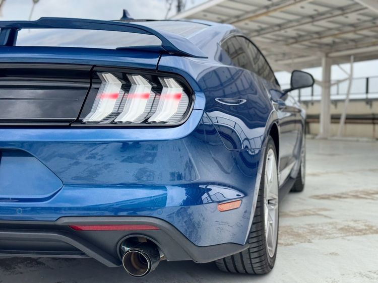 Ford Mustang 2024 2.3 Ecoboost Sedan เบนซิน ไม่ติดแก๊ส เกียร์อัตโนมัติ น้ำเงิน รูปที่ 4