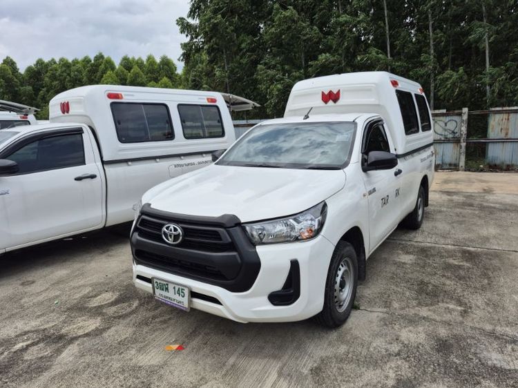 Toyota Hilux Revo 2023 2.4 Entry Pickup ดีเซล เกียร์ธรรมดา ขาว รูปที่ 3