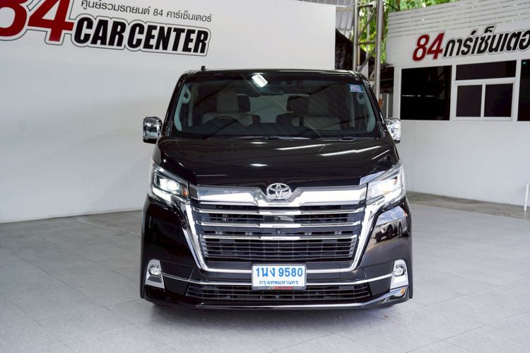 Toyota Majesty 2019 2.8 Grande Van ดีเซล ไม่ติดแก๊ส เกียร์อัตโนมัติ ดำ รูปที่ 2