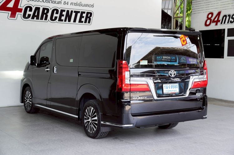 Toyota Majesty 2019 2.8 Grande Van ดีเซล ไม่ติดแก๊ส เกียร์อัตโนมัติ ดำ รูปที่ 4