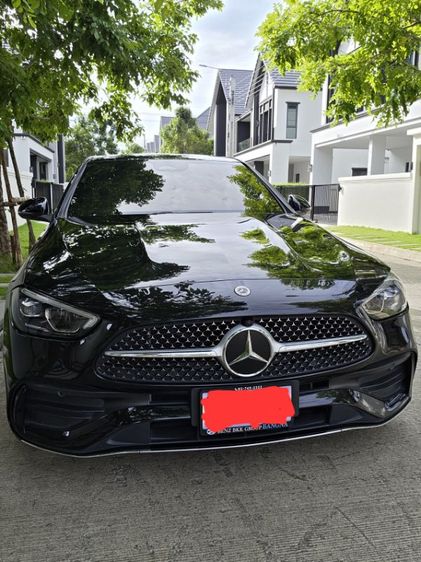 Mercedes-Benz C-Class 2024 C220 Sedan ดีเซล ไม่ติดแก๊ส เกียร์อัตโนมัติ ดำ รูปที่ 4