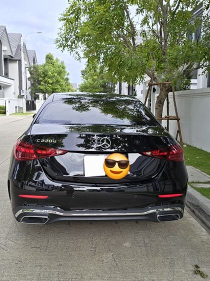 Mercedes-Benz C-Class 2024 C220 Sedan ดีเซล ไม่ติดแก๊ส เกียร์อัตโนมัติ ดำ รูปที่ 2
