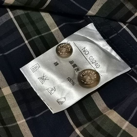 Hush Puppies ลายสก็อตกรม-เขียว สวยกริ๊บ รูปที่ 9