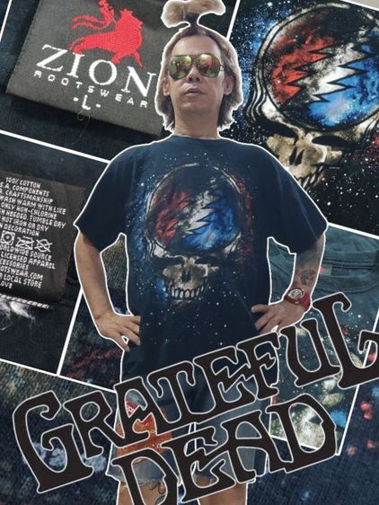 เสื้อวง GRATEFUL DEAD🐻💀