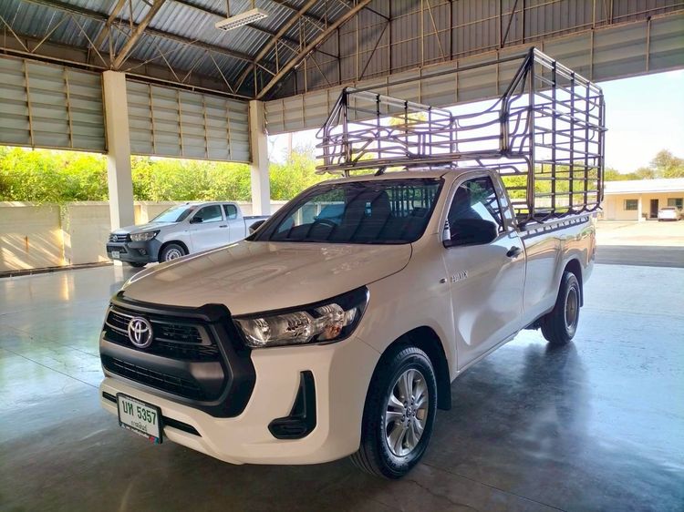 Toyota Hilux Revo 2020 2.8 ENTRY STANDARD CAB Pickup ดีเซล ไม่ติดแก๊ส เกียร์ธรรมดา ขาว รูปที่ 2