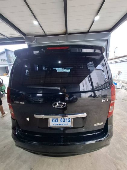 Hyundai H-1  2019 2.5 Elite Van ดีเซล ไม่ติดแก๊ส เกียร์อัตโนมัติ ดำ รูปที่ 2