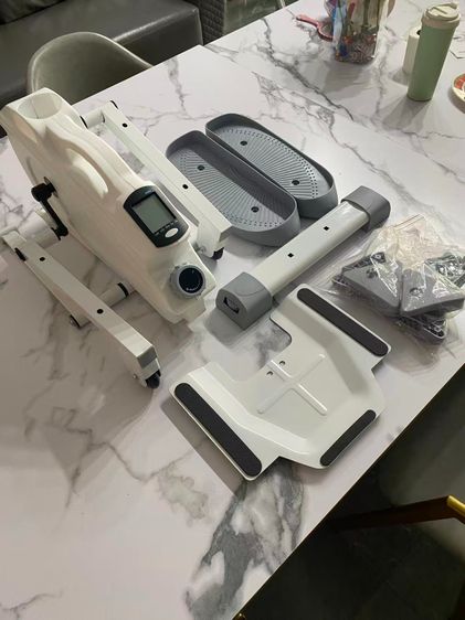 เครื่องเดินวงรี ลู่เดินกึ่งสเต็ป mini Elliptical machine อีลิปติคัล ลู่เดินวงรี จักรยานอากาศ ออกกําลังกายแบบแอโรบิก