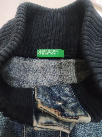 แจ็คเก็ตยีนส์ BENETTON✅ รูปที่ 10