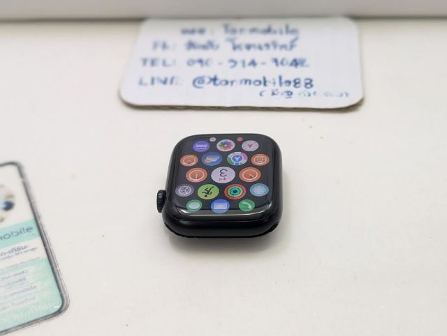 Apple Watch Series 8 45 mm Gps Midnight Sport Band ศูนย์ไทย สภาพสวย อุปกรณ์ครบยกกล่อง ขาดสายนาฬิกาเส้นยาว สุขภาพแบต 85 เพียง 4,290 บาท ครับ รูปที่ 6