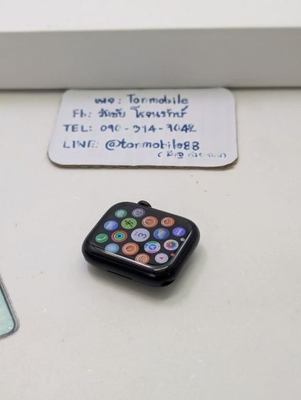 Apple Watch Series 8 45 mm Gps Midnight Sport Band ศูนย์ไทย สภาพสวย อุปกรณ์ครบยกกล่อง ขาดสายนาฬิกาเส้นยาว สุขภาพแบต 85 เพียง 4,290 บาท ครับ รูปที่ 4