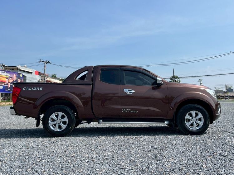 Nissan Navara 2018 2.5 Calibre EL Pickup ดีเซล ไม่ติดแก๊ส เกียร์ธรรมดา น้ำตาล รูปที่ 4