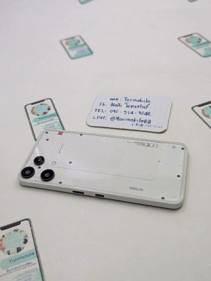ขาย เทิร์น Nothing Phone 3a Lite Ram 8 Rom 256 ศูนย์ไทย สภาพใหม่เอี่ยม อุปกรณ์ครบยกกล่อง เพียง 5,290 บาท ครับ รูปที่ 4
