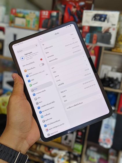 iPad Pro M.4 11-inch Wi-Fi 512GB with Standard glass - Space Black (5th Gen รูปที่ 3
