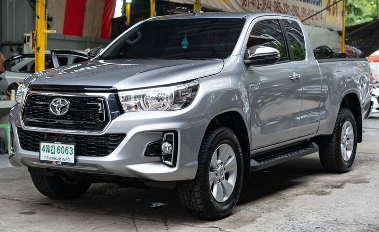 Toyota Hilux Revo 2018 2.4 E Prerunner Pickup ดีเซล ไม่ติดแก๊ส เกียร์อัตโนมัติ เทา รูปที่ 2