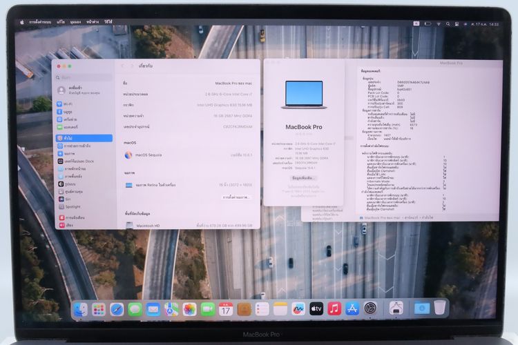 MacBook Pro 15" 2019 Core i7 16.512GB  รูปที่ 2