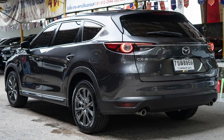 Mazda CX-8 2023 2.5 SP Exclusive Utility-car เบนซิน ไม่ติดแก๊ส เกียร์อัตโนมัติ เทา รูปที่ 3