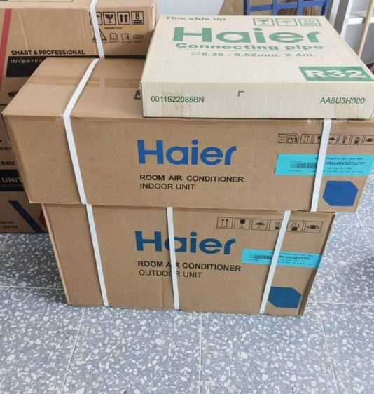 Haier แอร์ติดผนัง เป็นระบบอินเวอร์เตอร์ ไฮเออร์ อินวอเตอร์ 9000btu แอร์มือ1 รับประกันศูนย์รับได้ที่บางเมืองสมุทรปราการ