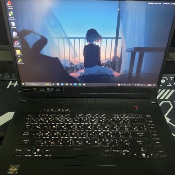 Republic Of Gamers (ROG Gaming) วินโดว์ 16 กิกะไบต์ HDMI ไม่ใช่ ASUS ROG Zephyrus G15 Ryzen 7 4800HS GTX 1660 Ti Max-Q 6GB RAM16 SSD512 จอ 144Hz