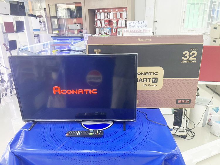 ซาวด์บาร์ ลำโพงขนาดใหญ่ Smart Tv Aconatic 32HS410AN 32 นิ้ว สภาพเยี่ยม จอสวย ราคาถูกใจ
