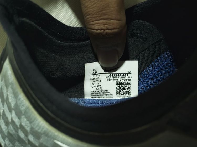 รองเท้าวิ่ง Nike Zoom Fly 3 (ไซส์ 9.5 US / 27.5 CM) สภาพดี โฟมแน่น แผ่นคาร์บอนยังเด้ง รูปที่ 8