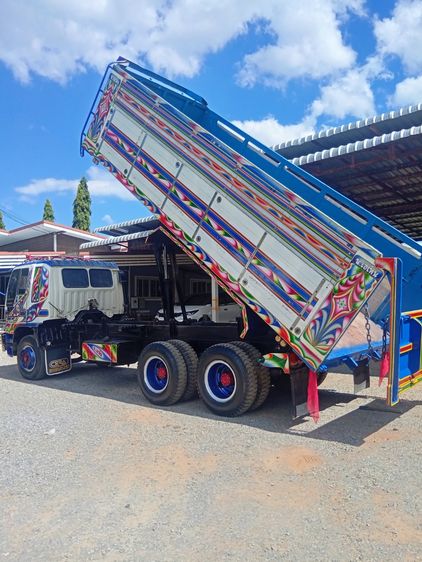 สิบล้อดั้ม hino สิงห์ไฮเทค 2 เพลารถที่บ้านใช้งานเองใช้ด้วยขายด้วยเอกสารครบพร้อมโอน รูปที่ 3