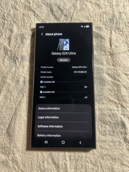 Galaxy S24 Ultra 256 GB SAMSUNG GALAXY 24 Ultra