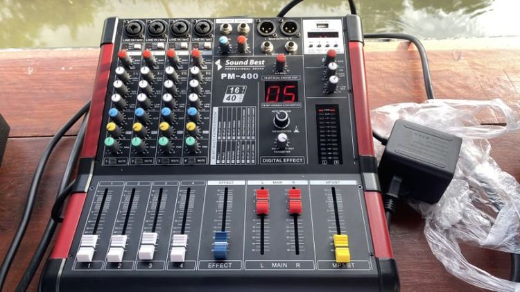 Power Mix + ลำโพง 15 นิ้ว